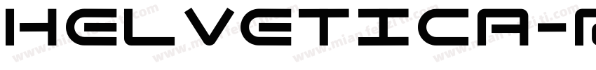 helvetica-roman-semib regular字体转换